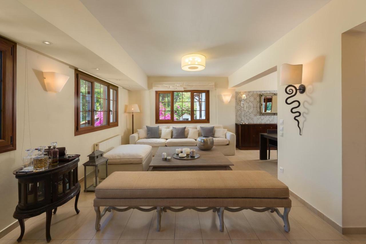 Una Villa Rhodes Ixia  Exteriör bild