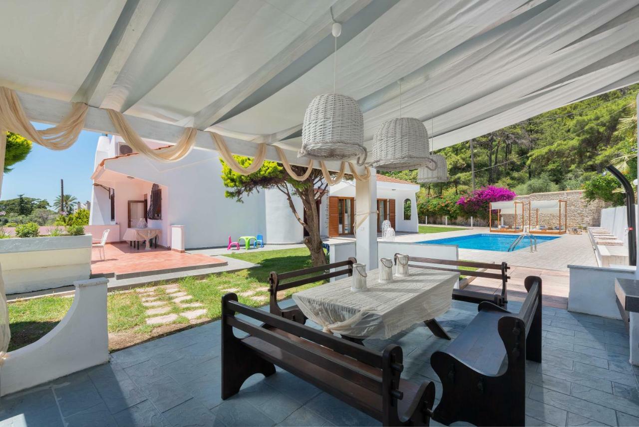Una Villa Rhodes Ixia  Exteriör bild