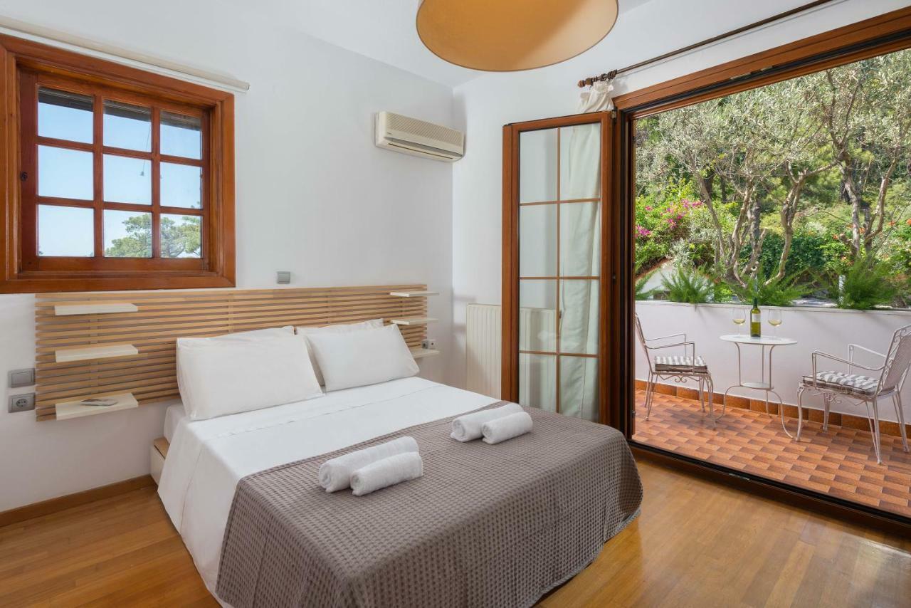 Una Villa Rhodes Ixia  Exteriör bild